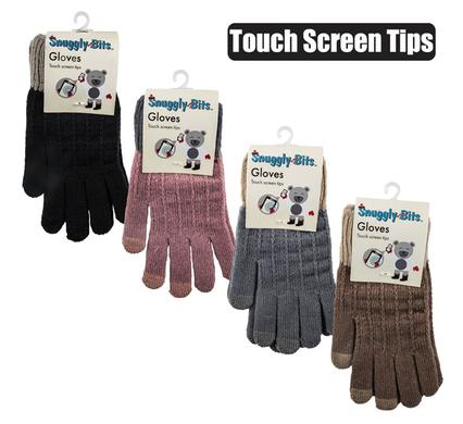Snuggly Bits Gloves Unisex Touch Screen Tips (175-000024)