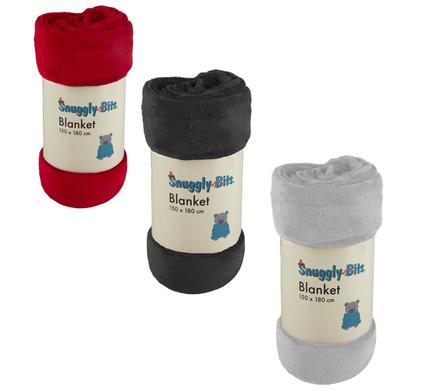 Snuggly Bits Blanket Flannel Fleece 150X180cm