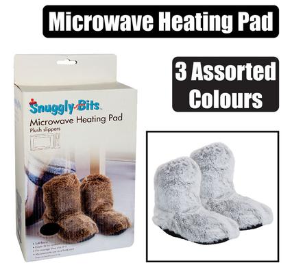 Snuggly Bits Microwave Heating Plush Slippers 200G