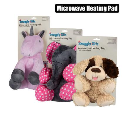 Snuggly Bits Microwave Heating Pad Elephant/Unicorn