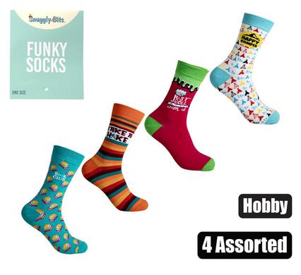 Snuggly Bits Socks Unisex Hobby Designs