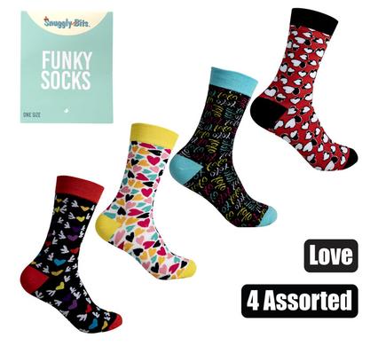 Unisex Love Socks for Valentine’s Day Gift