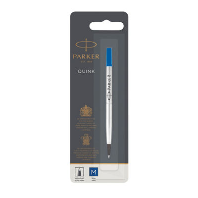 Parker Roller Ball Refill Fine Nib Each - Blue - 0,5mm