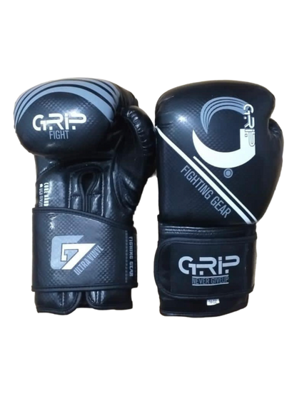 Grip FS Boxing Gloves | G7 Supreme Vinyl | Black