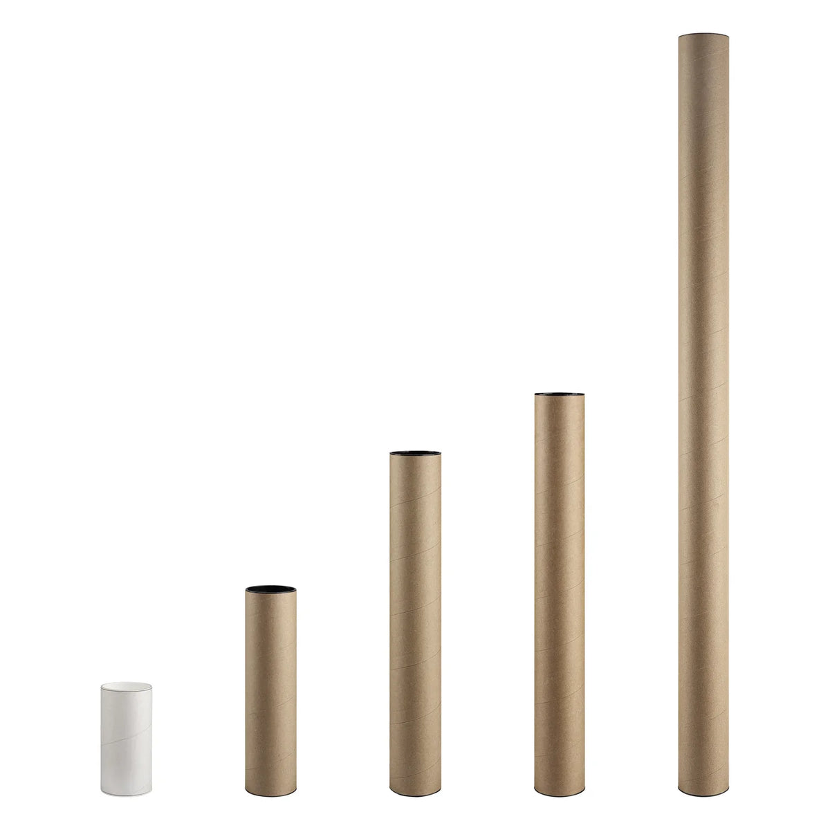 Brown Mailing Tube 76mm Diameter