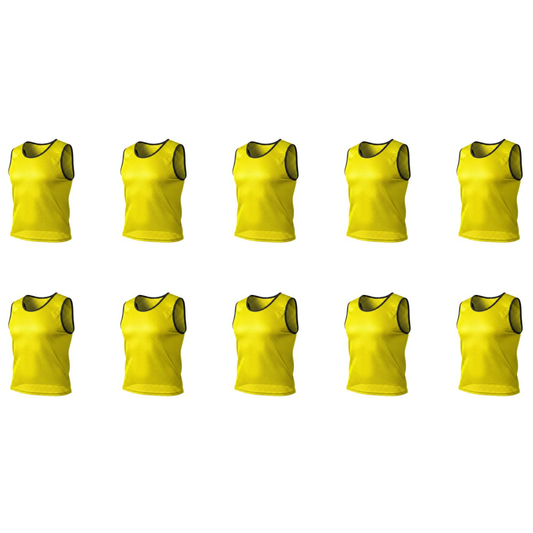 Grip Close End Bibs | Set of 10 | Yellow