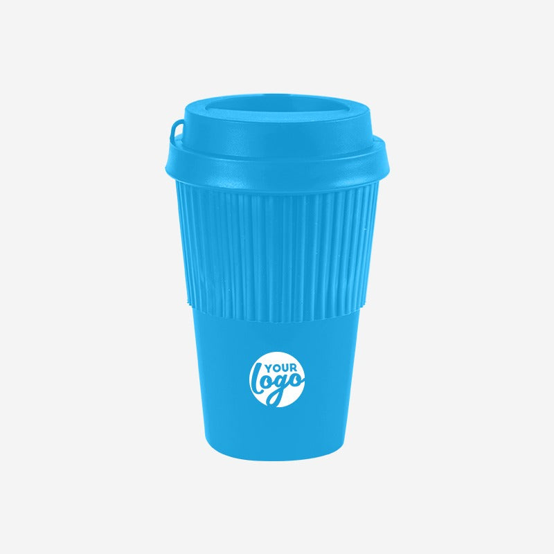 Medium Travel Cup 450ml with Sleeve – Solid – Lumoss