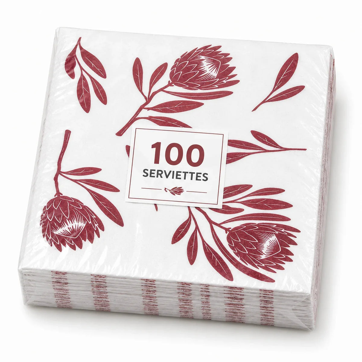 Burgundy Fynbos Serviettes