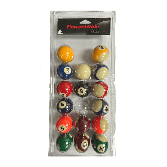 Power Glide Pool Balls | Blister Pack