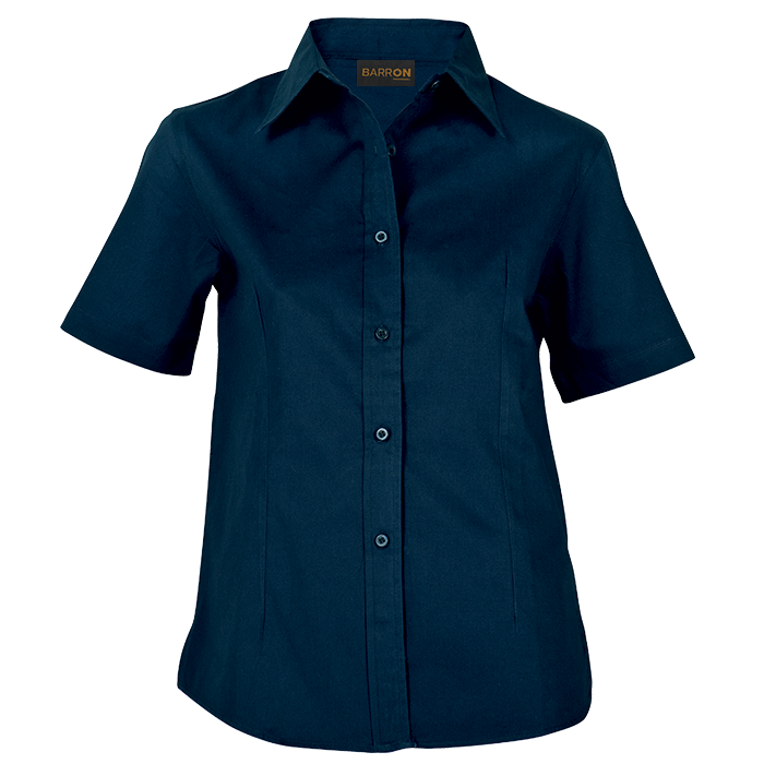 Brushed Cotton Twill Blouse Short Sleeve Ladies | Apparel | Corporate clothing | Gift Wrap Shop