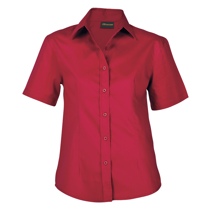 Brushed Cotton Twill Blouse Short Sleeve Ladies | Apparel | Corporate clothing | Gift Wrap Shop