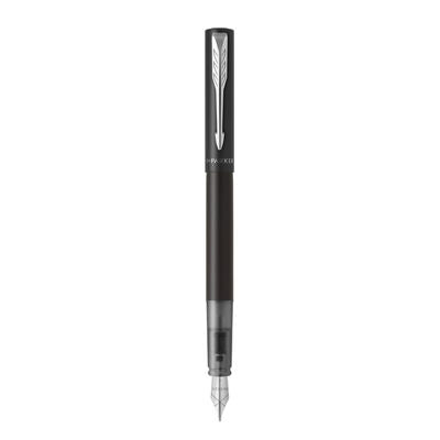 Parker Vector XL Fountain Pen Medium Nib Blue Ink - Black
