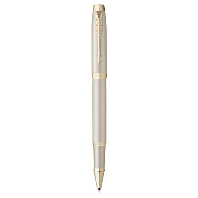 Parker IM Mono Roller Ball Fine Nib Black Ink GB - Champagne