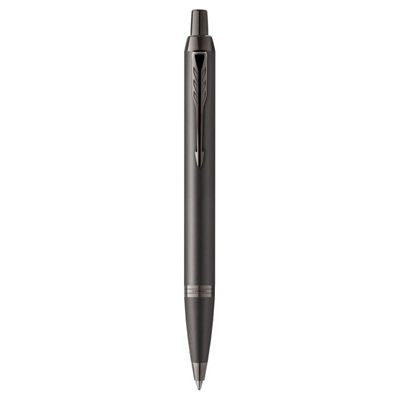 Parker IM Mono Ball Pen Medium Nib Blue Ink GB - Titanium