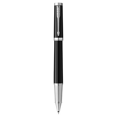 Parker Ingenuity Rollerball Pen Fine Nib Black Ink - Black Chrome Trim