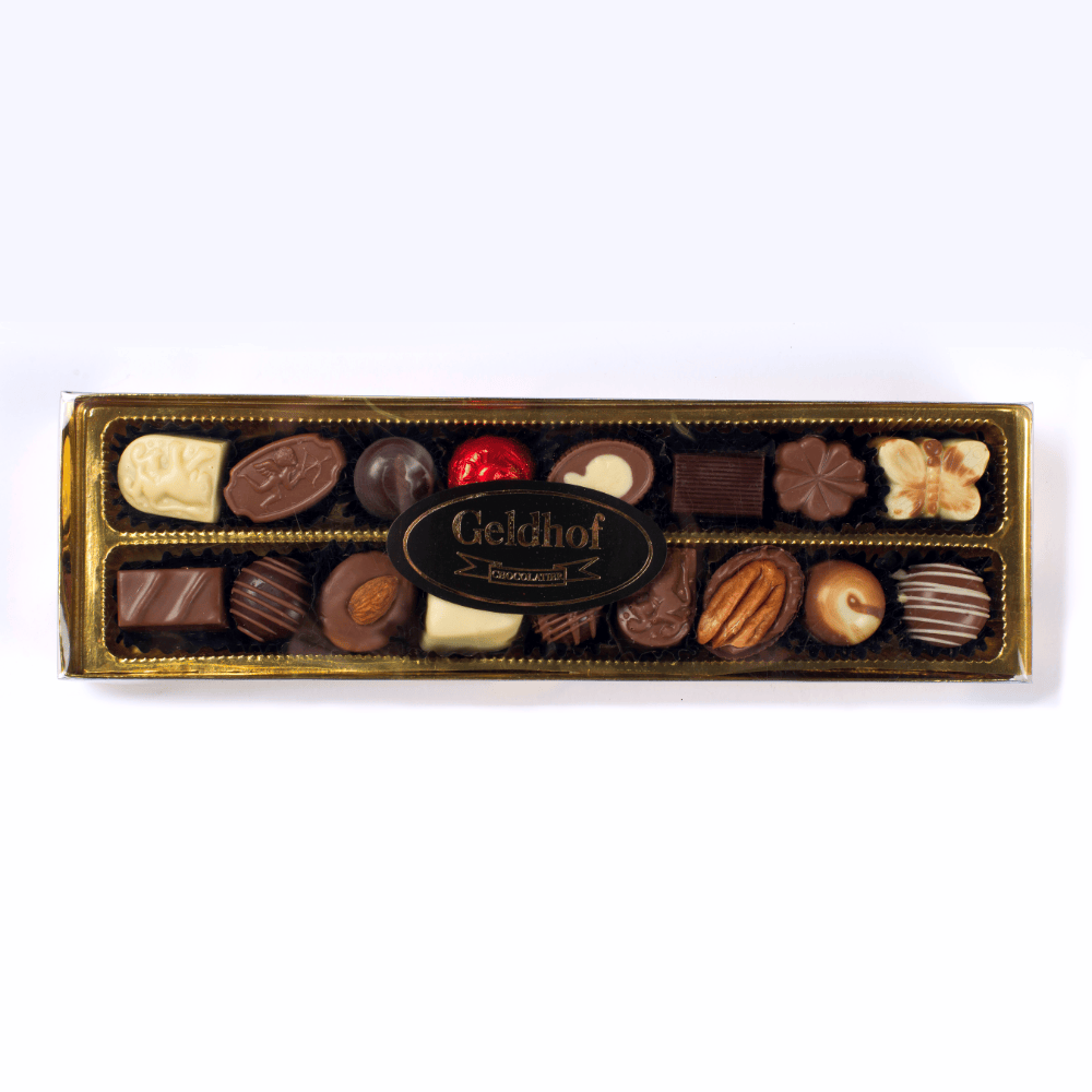 Geldhof 250g Assorted Chocolate Box (undecorated)