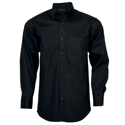 Brushed Cotton Twill Lounge Long Sleeve Mens | Barron Clothing