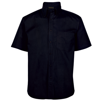 Brushed Cotton Twill Lounge Short Sleeve Mens | Barron Clothing