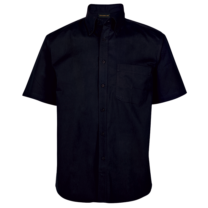 Brushed Cotton Twill Lounge Short Sleeve Mens | Barron Clothing