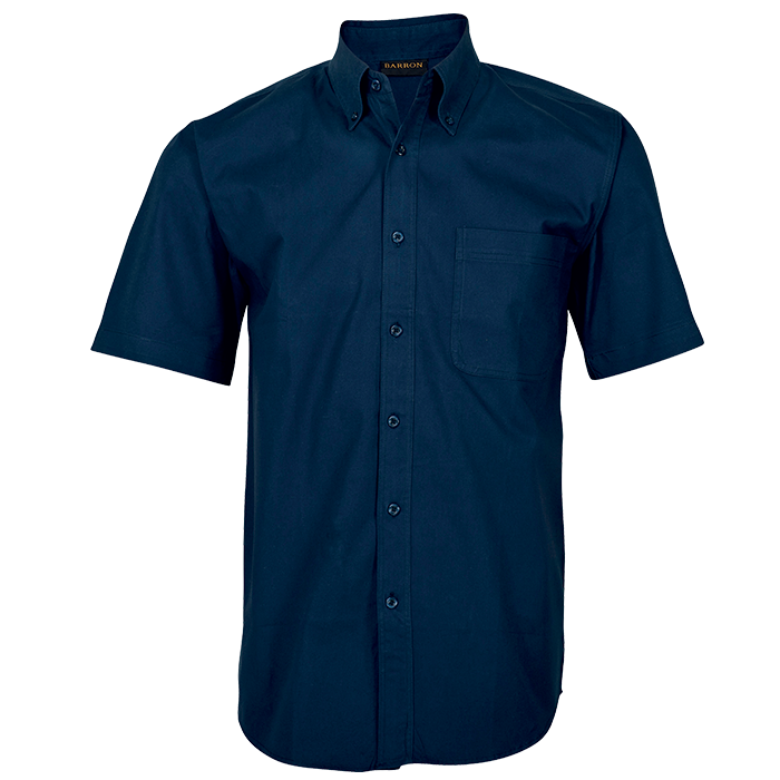 Brushed Cotton Twill Lounge Short Sleeve Mens | Barron Clothing