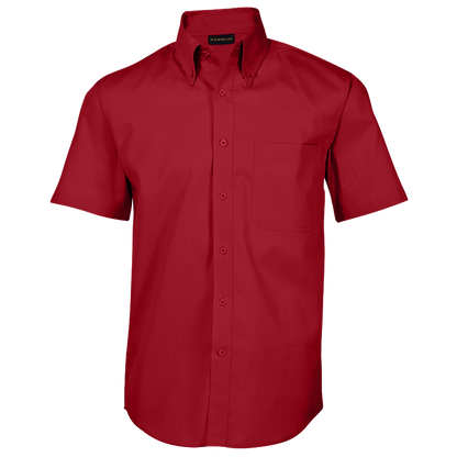 Brushed Cotton Twill Lounge Short Sleeve Mens | Barron Clothing