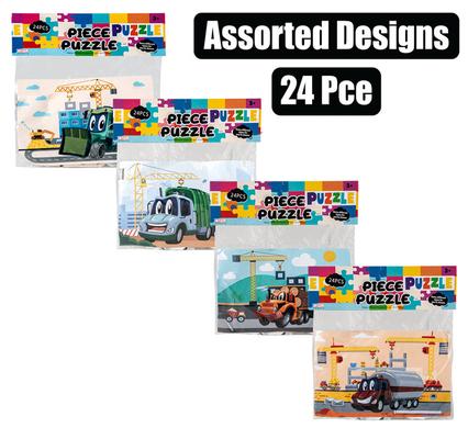 Puzzle Jigsaw Kids Assorted 24 Piece (267-000004)