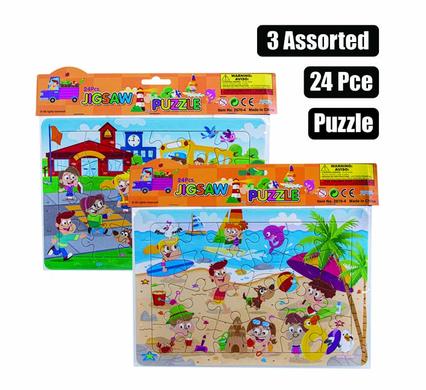Puzzle Jigsaw Cartoon Assorted 24 Piece