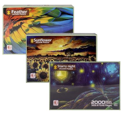 Puzzle Jigsaw Assorted 2000 Piece