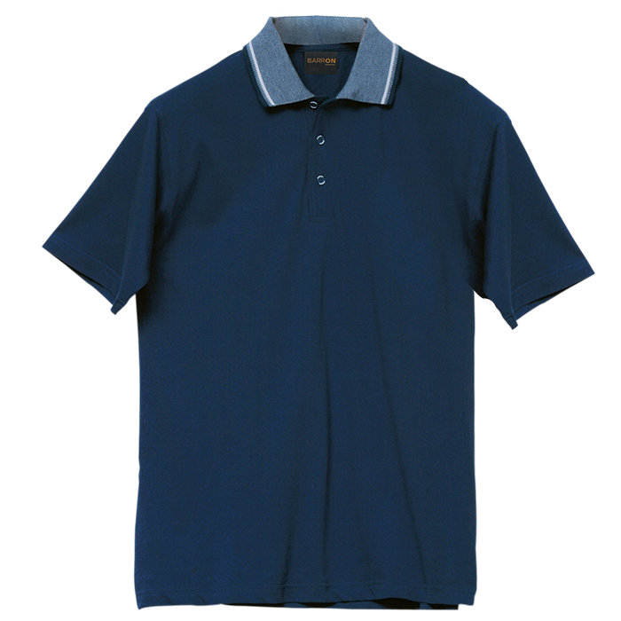 Jacquard Collar Golfer Mens | Apparel | Custom-branded corporate clothing | Giftwrap Shop