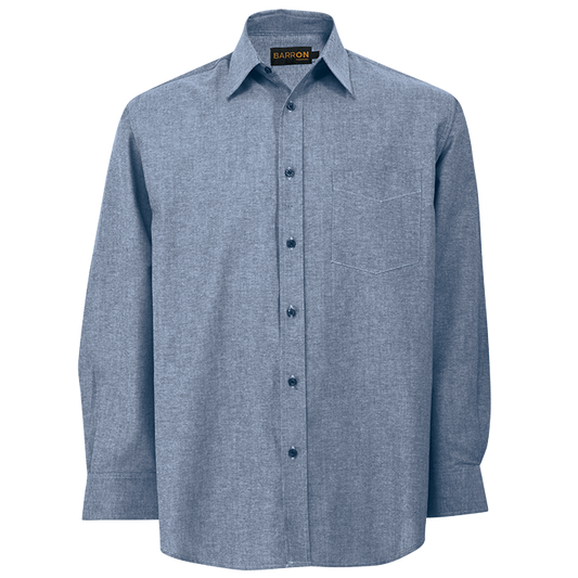 Oxford Lounge Long Sleeve Mens | Barron Clothing