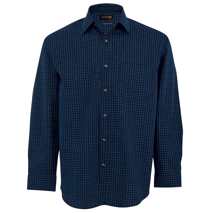 Pioneer Check Lounge Long Sleeve Mens | Apparel | Corporate clothing | Gift Wrap Shop