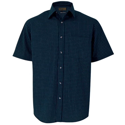 Pioneer Check Lounge Short Sleeve Mens | Barron Clothing
