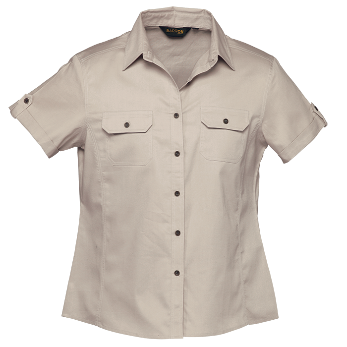 Plain Bush Shirt Ladies | Apparel | Corporate clothing | Gift Wrap Shop