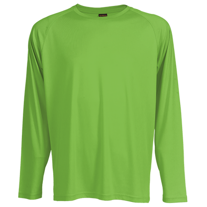 135g Long Sleeve Polyester T-Shirt (TSL135B) | Barron Clothing