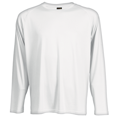 135g Long Sleeve Polyester T-Shirt (TSL135B) | Barron Clothing