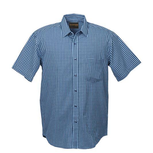 Unity Check Lounge Short Sleeve (LO-UNI) | Barron Clothing