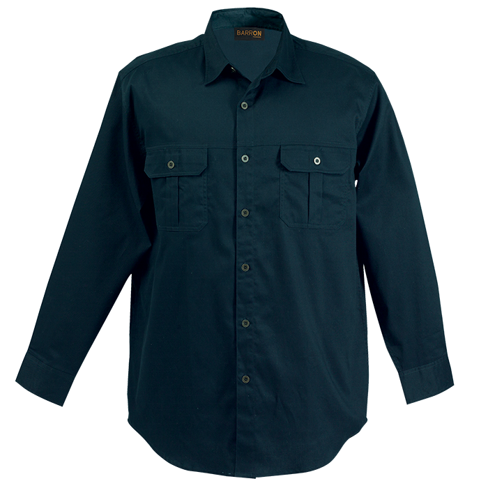 Bush Shirt Long Sleeve Mens | Barron Clothing