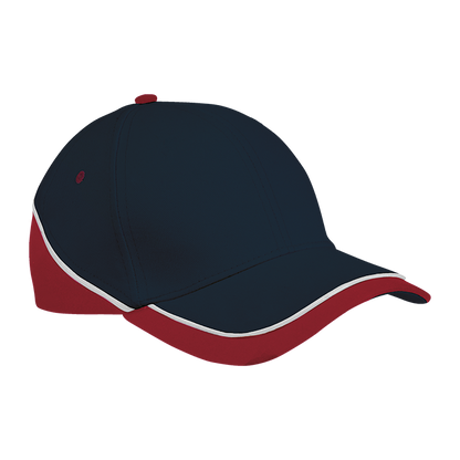 6 Panel Trio Cap-6 Panel Caps-Just Brand