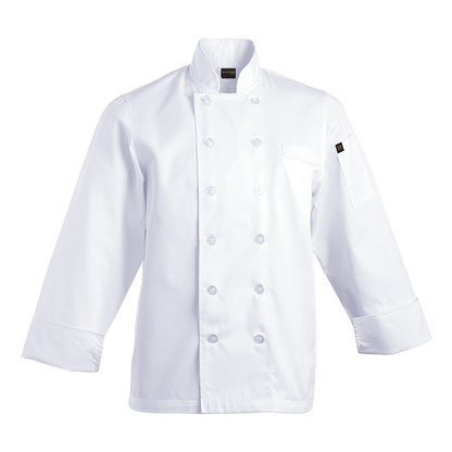 Savona Long Sleeve Chef Jacket Mens | Barron Clothing