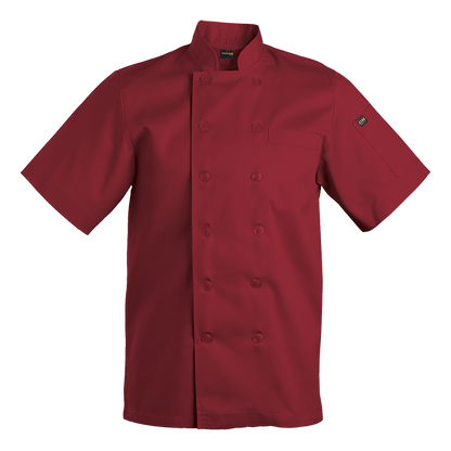 Savona Short Sleeve Chef Jacket Mens | Barron Clothing
