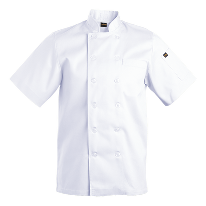 Savona Short Sleeve Chef Jacket Mens | Barron Clothing