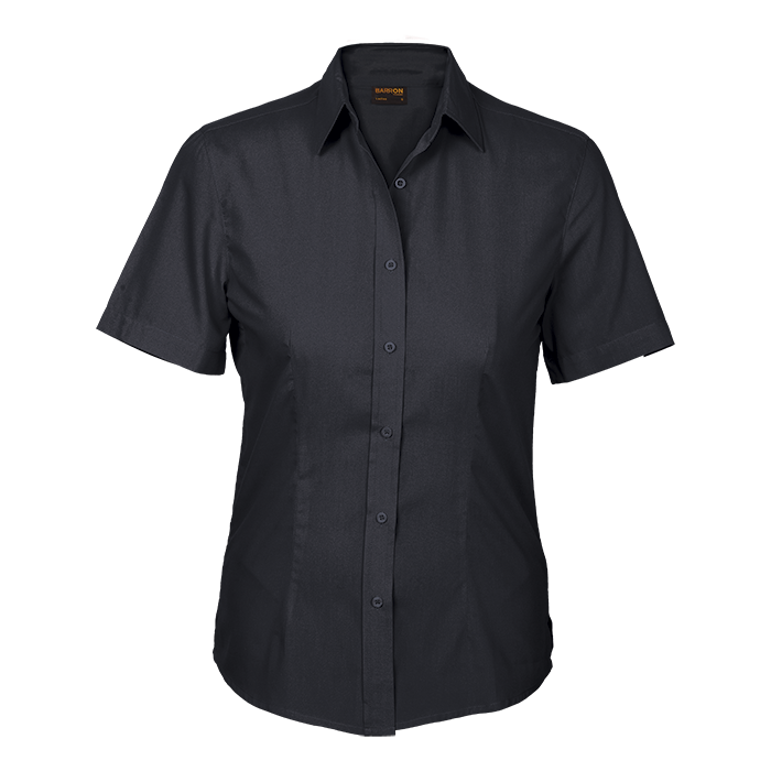 Basic Poly Cotton Blouse Short Sleeve Ladies | Apparel | Corporate clothing | Gift Wrap Shop