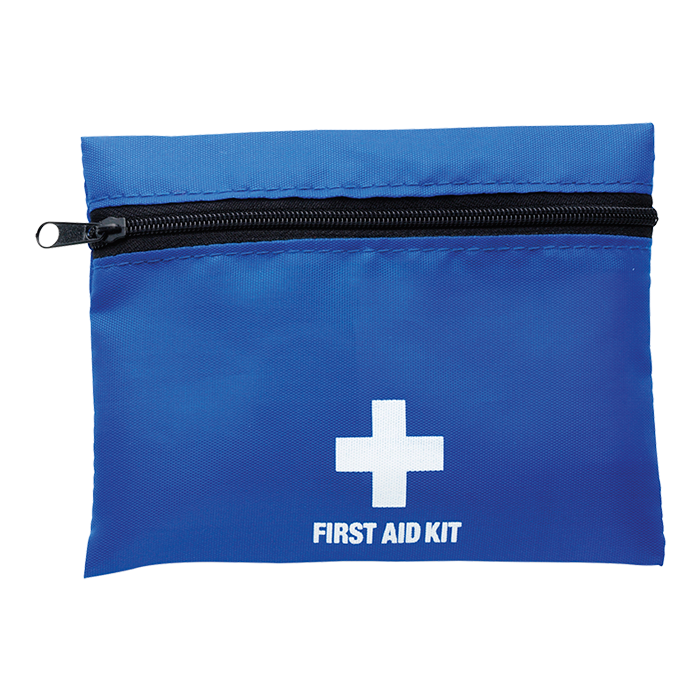First Aid Kit in Zippered Pouch with Belt Clip-Pouches-corporate gift ideas for employees-branded corporate gifts | corporate gifts south africa | Just Brand