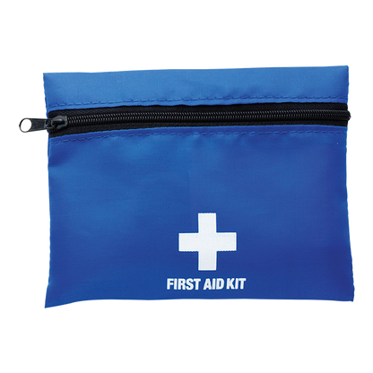 First Aid Kit in Zippered Pouch with Belt Clip-Pouches-corporate gift ideas for employees-branded corporate gifts | corporate gifts south africa | Just Brand