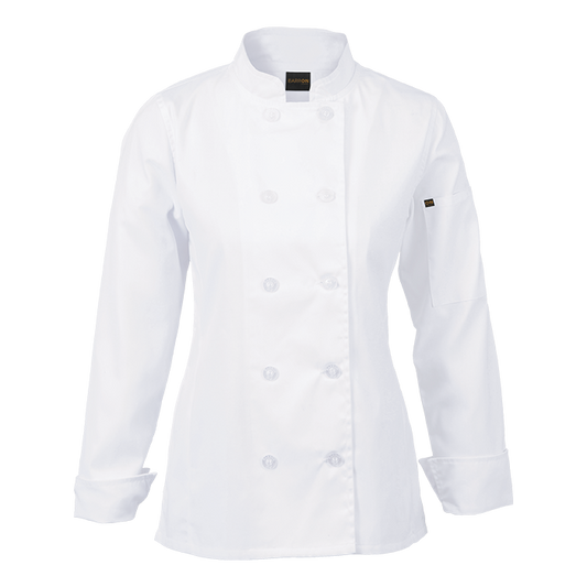Long Sleeve Savona Chef Jacket Ladies | Barron Clothing