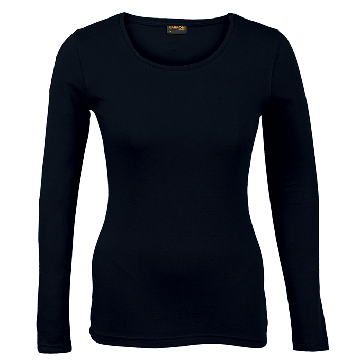 145g Long sleeve T-shirt Ladies | Barron Clothing