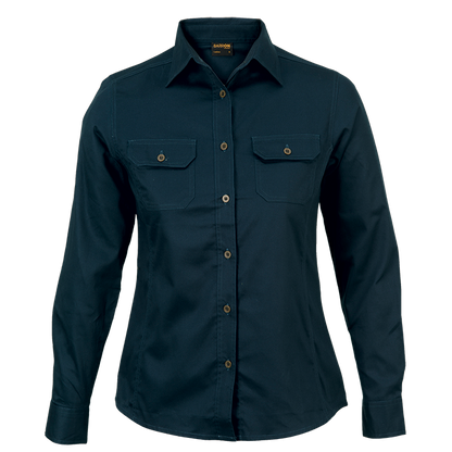 Bush Shirt Long Sleeve Ladies | Barron Clothing