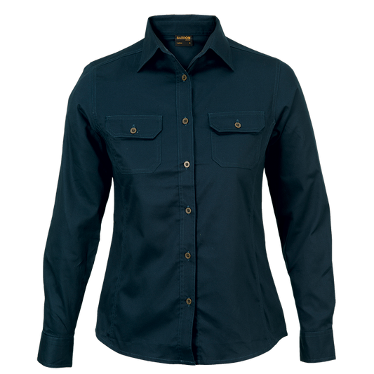 Bush Shirt Long Sleeve Ladies | Barron Clothing