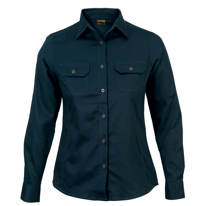 Bush Shirt Long Sleeve Ladies | Barron Clothing