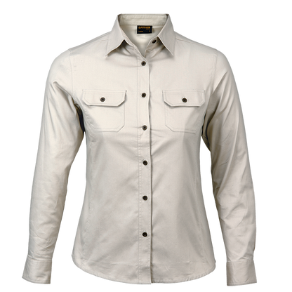 Bush Shirt Long Sleeve Ladies | Barron Clothing